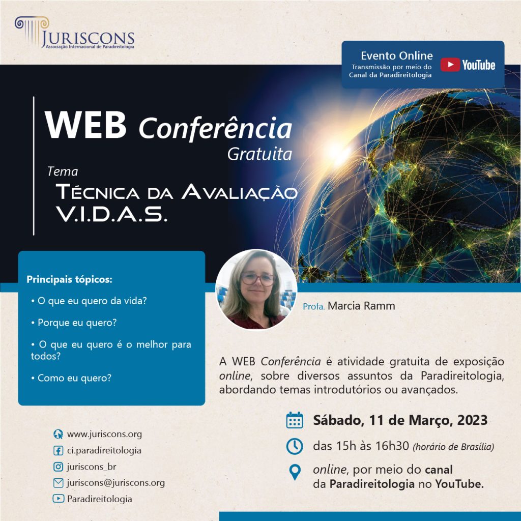 WebConferencia - Técnica da Avaliação VIDAS